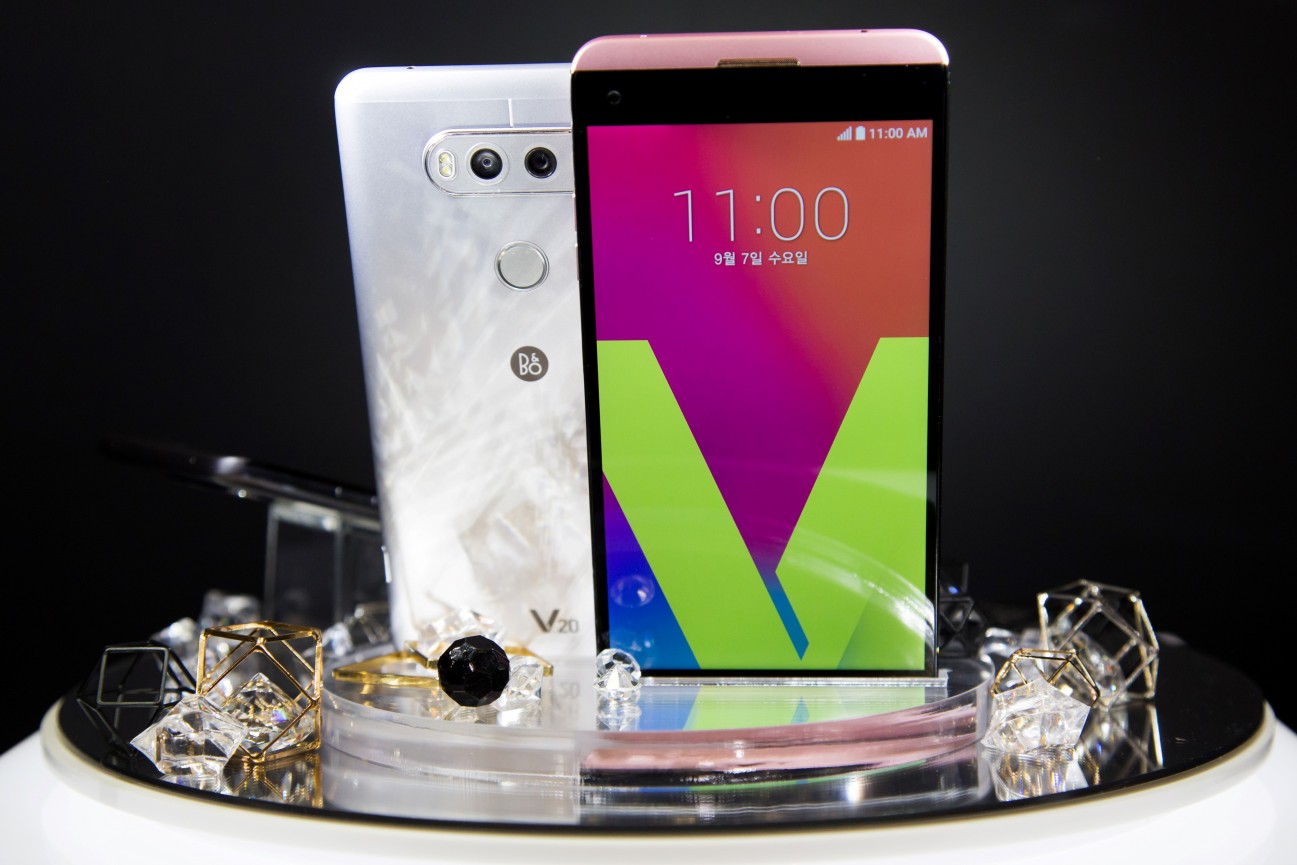 LG presentó su primer celular con Android Nougat
