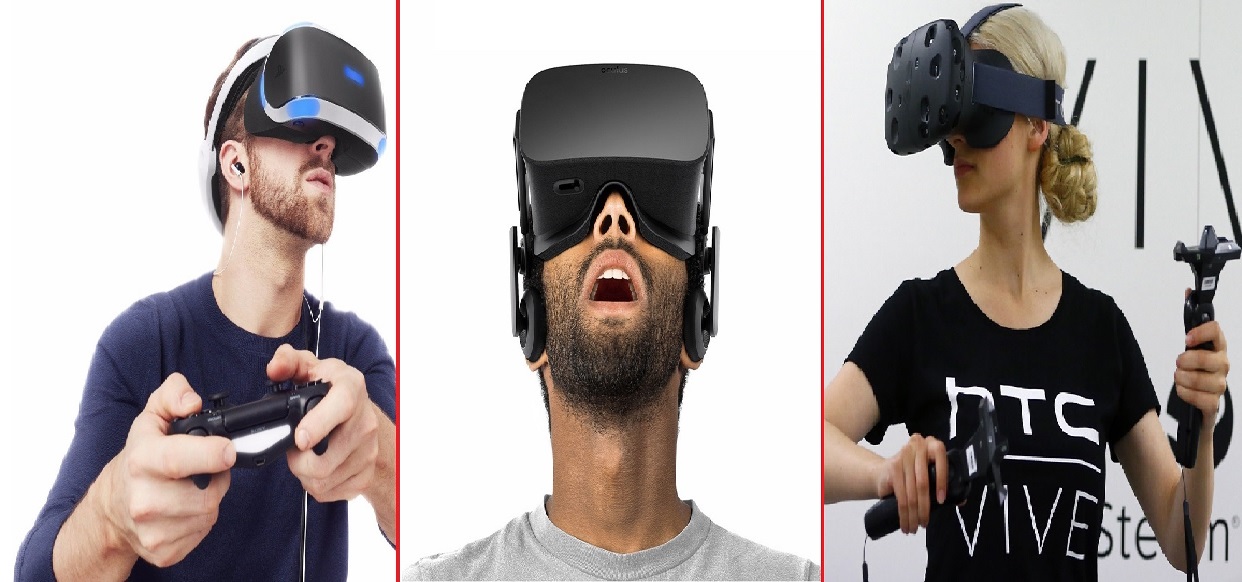 PlayStation VR, HTC Vive y Oculus Rift todo lo que tenes que saber de los cascos de VR del mercado