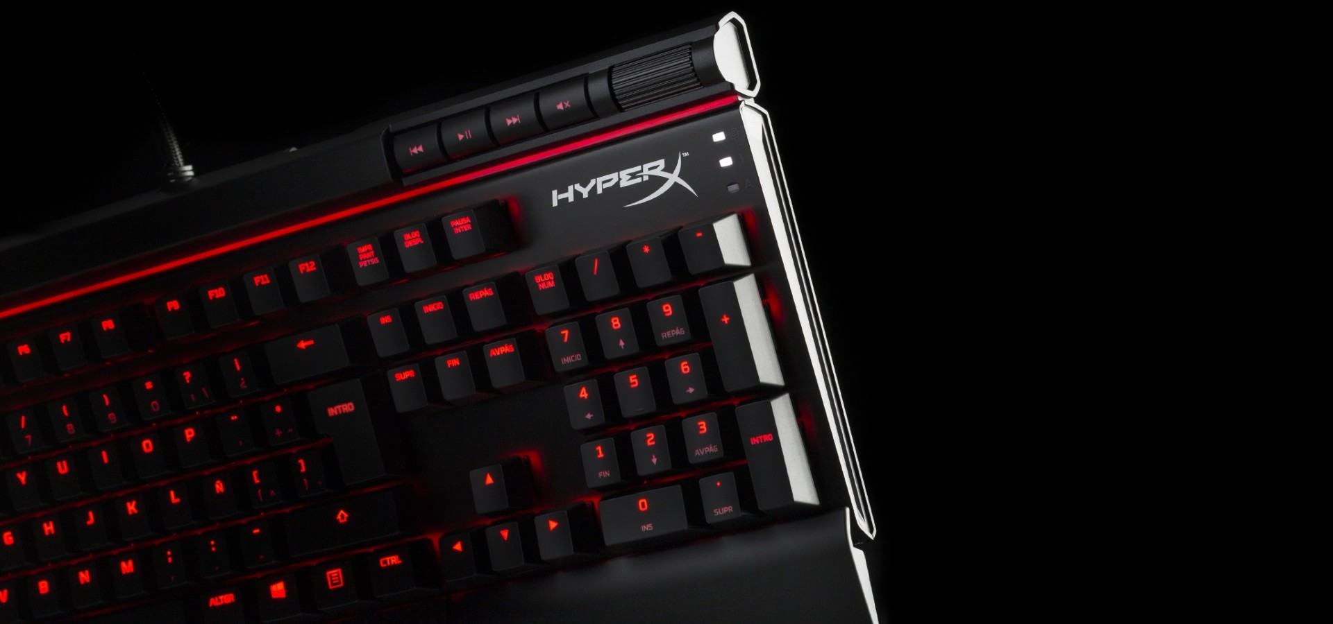 HyperX presentó su nuevo teclado gamer Alloy Elite