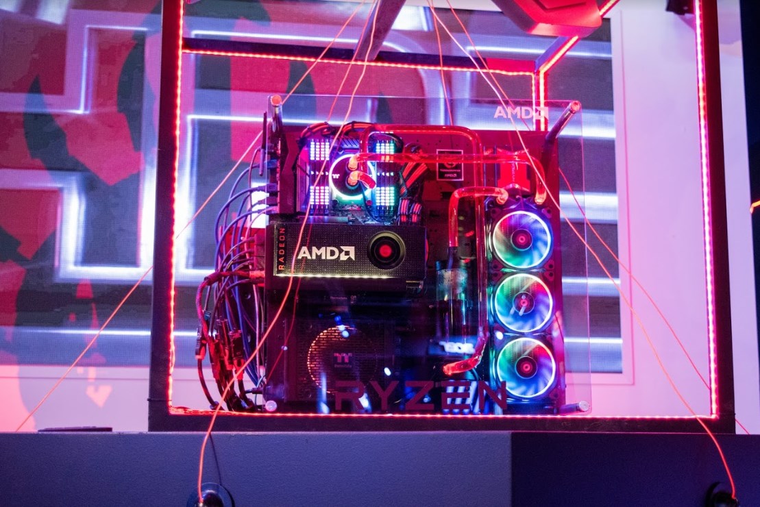 Uno de los builds de AMD
