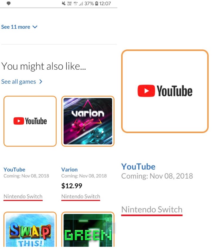 Nintendo y YouTube