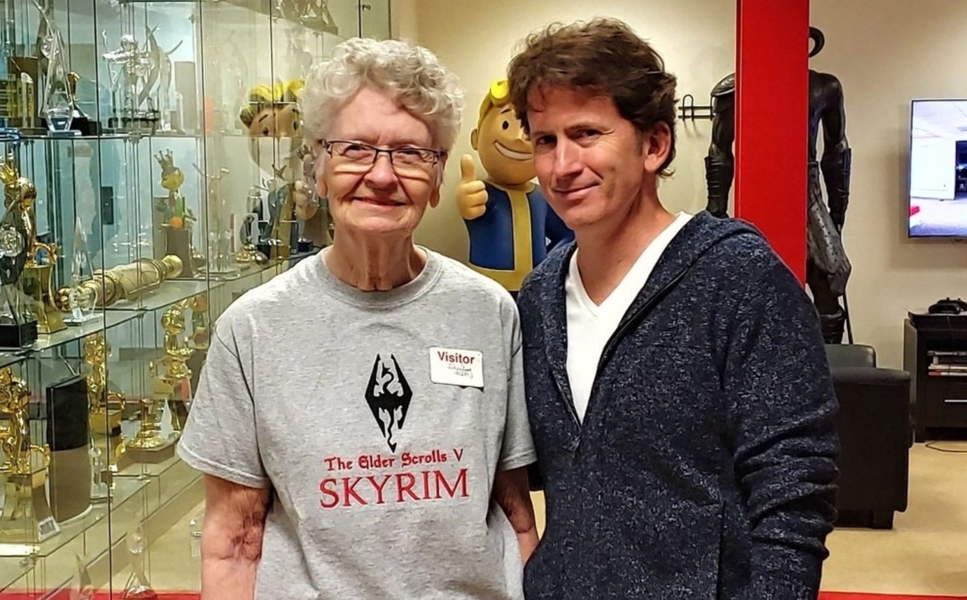 La “abuela de Skyrim” será un NPC en The Elder Scrolls VI