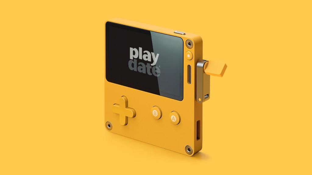 PlayDate, la consola que rememora a la Gameboy y se maneja con una manivela