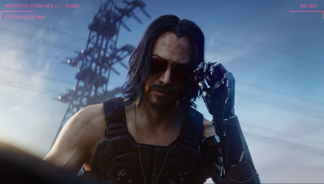 Cyberpunk 2077 presentó su nuevo tráiler con Keanu Reeves y dio a conocer la fecha de salida