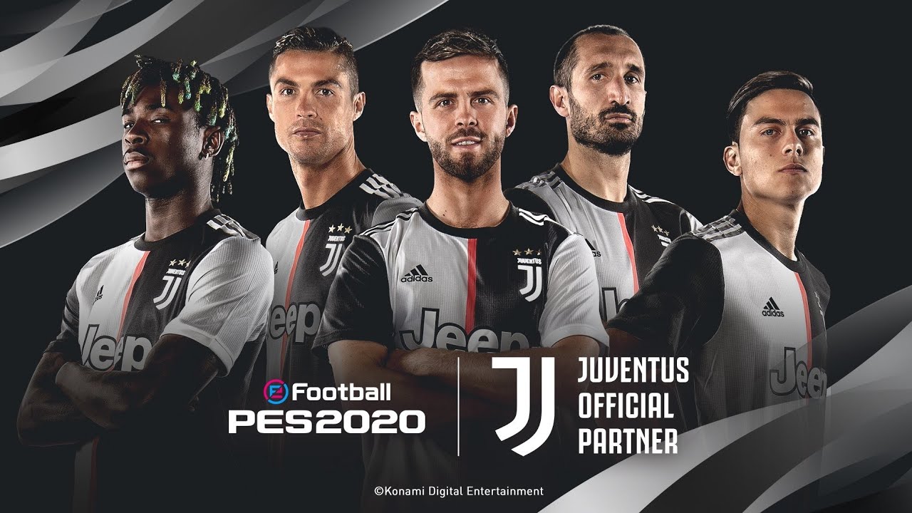 Otro golpe para el FIFA 20, Juventus será partner oficial de eFootball PES 2020 que suma a otro gigante europeo