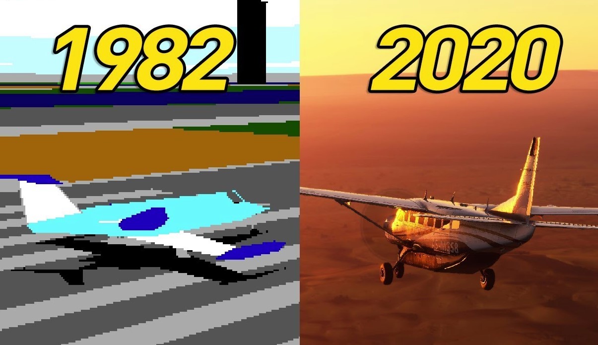 Microsoft Flight Simulator, según pasan los años: de 1982 a 2019, estas fueron todas las versiones del juego que ahora se ve más real que nunca