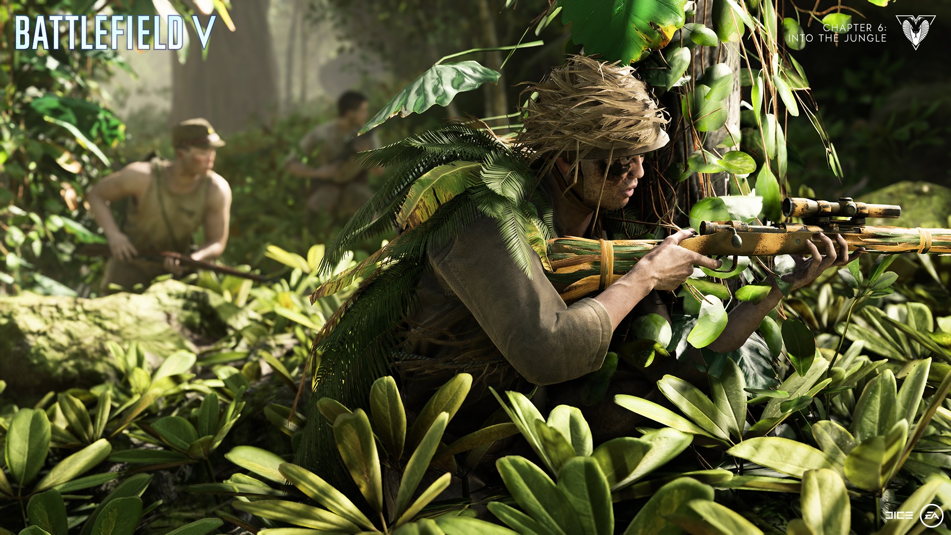 Battlefield V tiene nueva actualización: presentaron el tráiler de “Into the Jungle”