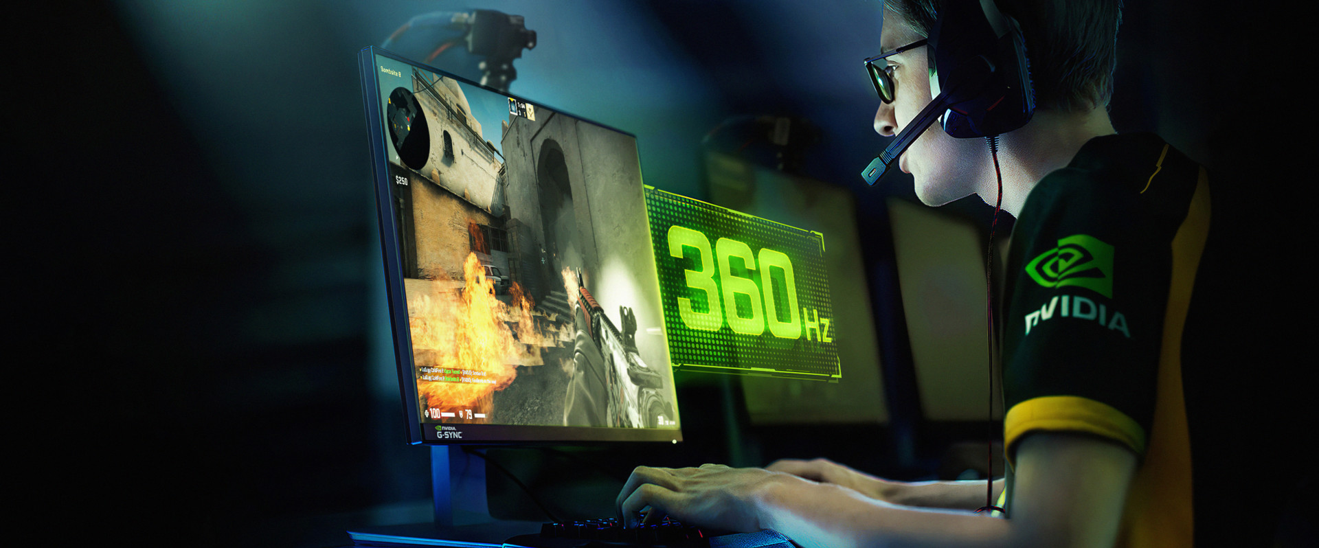 NVIDIA y ASUS presentaron la nueva generación de monitores G-SYNC para jugadores de esports