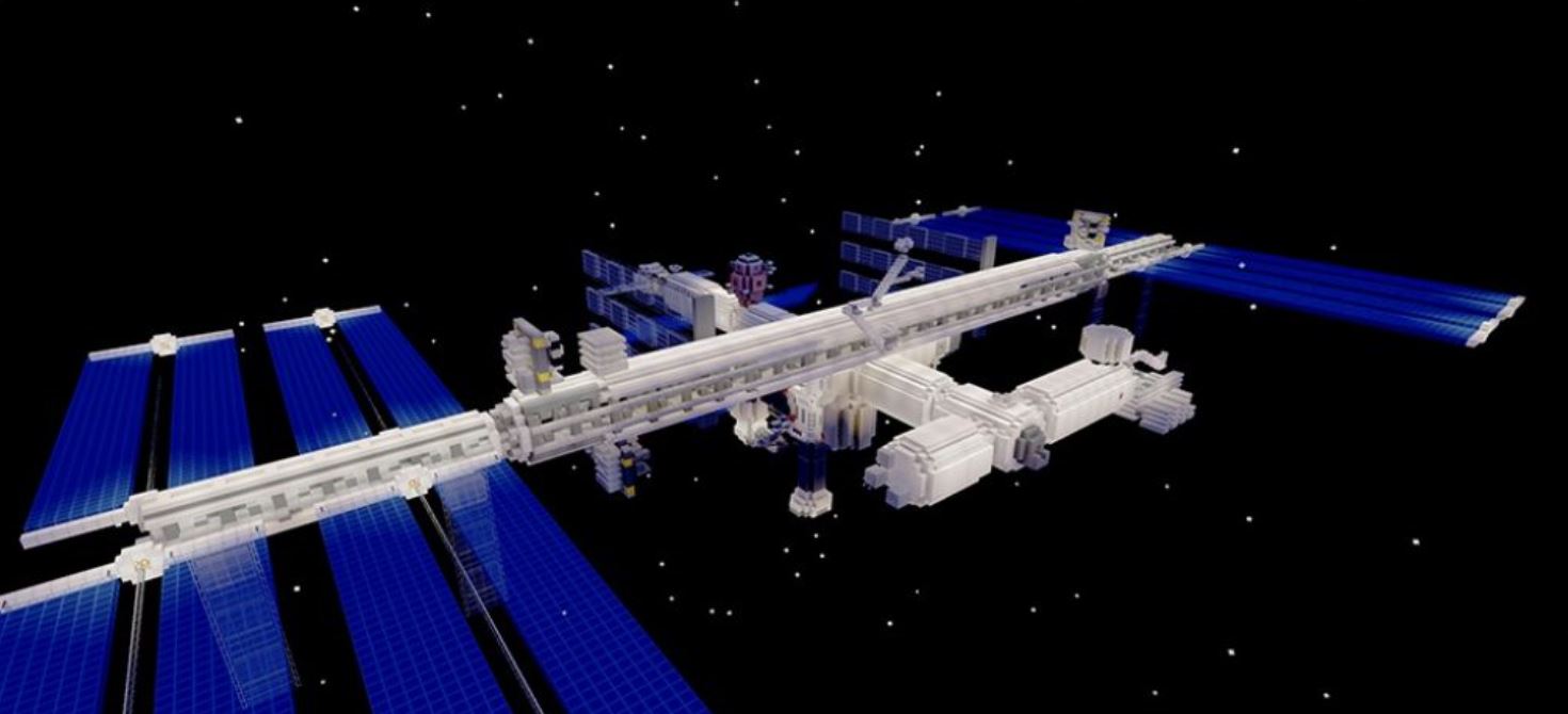 Minecraft te permite recorrer ahora la Estación Espacial Internacional