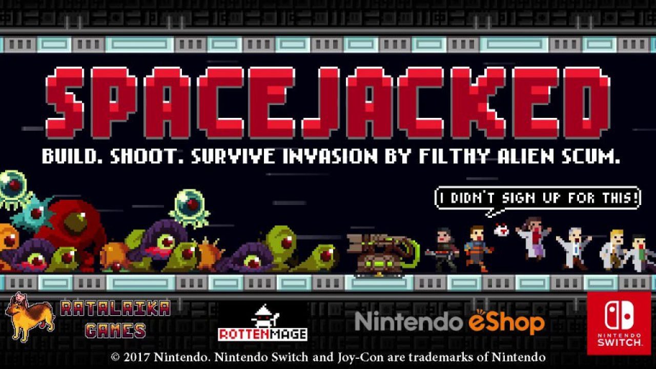 Spacejacked estará disponible a partir de este viernes en Nintendo Switch