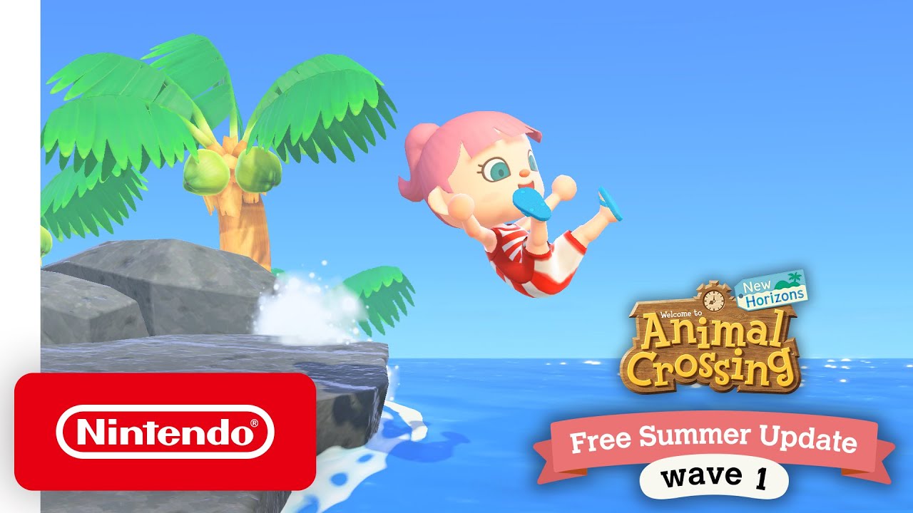 Con la nueva actualización de Animal Crossing: New Horizons se podrá nadar y bucear