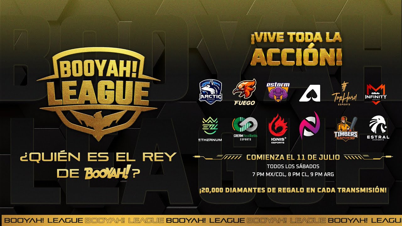Free Fire retoma su competencia latinoamerican con BOOYAH! League