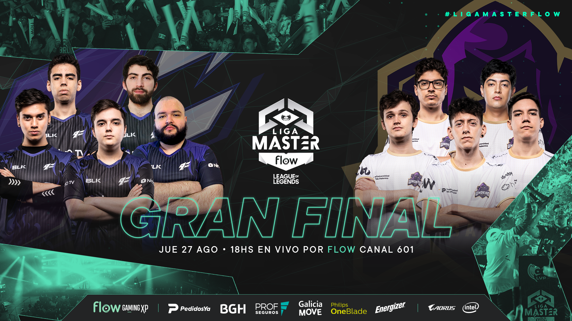Liga Master Flow de League of Legeds: 9Z y Undead Gaming se disputarán el título argentino