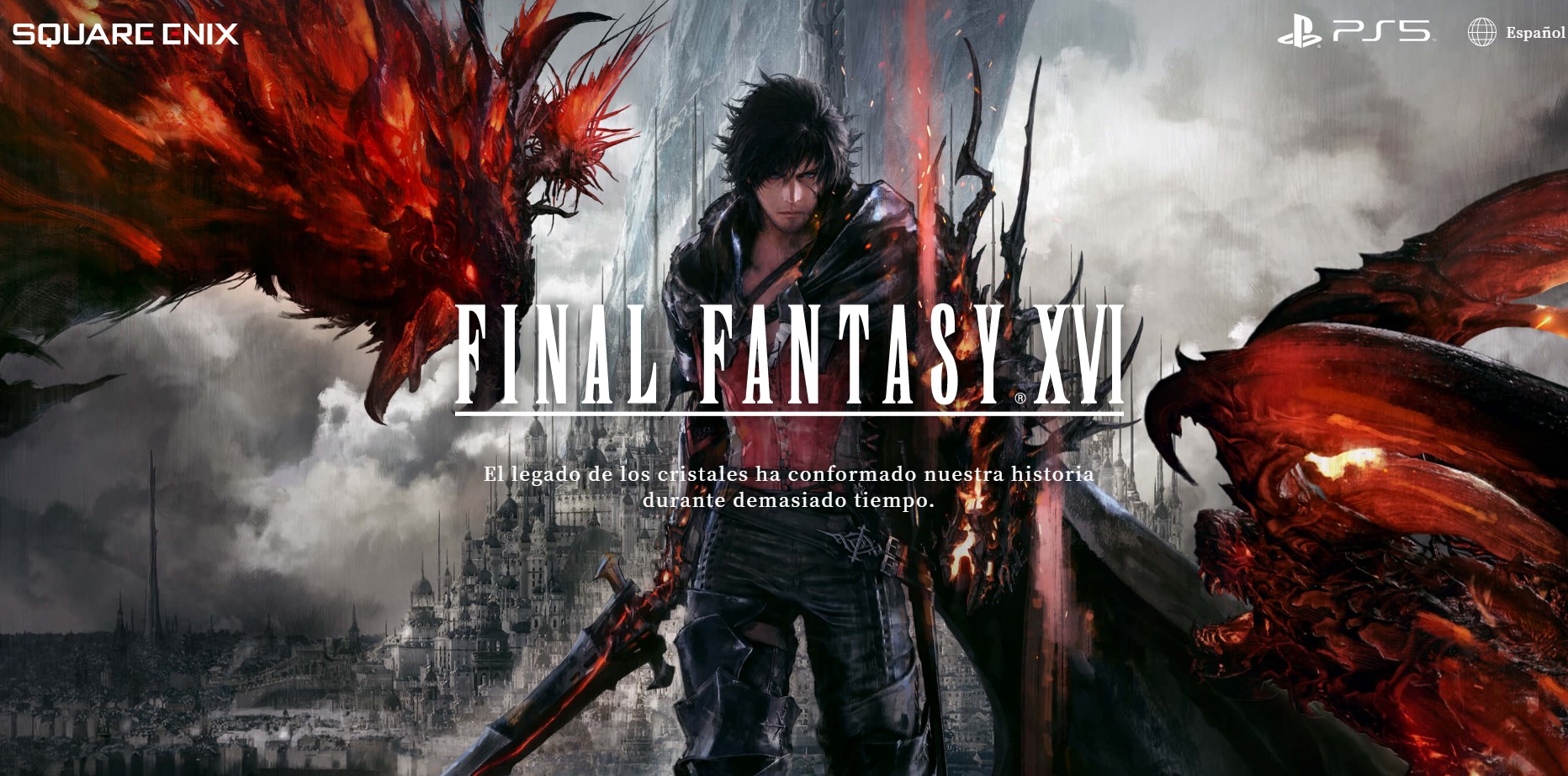 Final Fantasy XVI estrenó página web y detalló sus reinos y personajes
