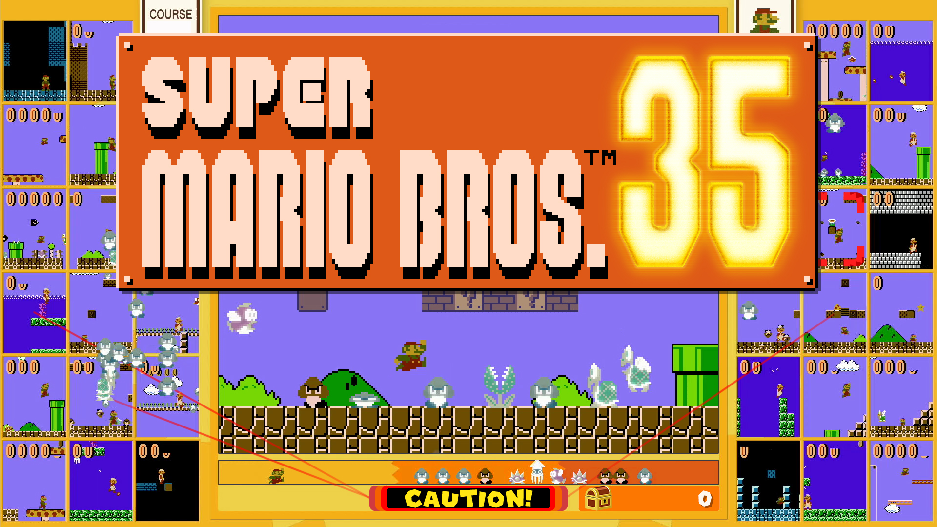 Denuncian la presencia de “cheaters” en Super Mario Bros. 35 a una semana de su lanzamiento