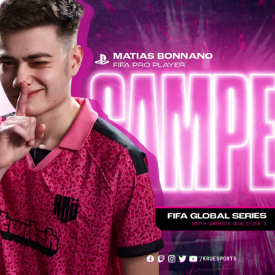 Matías Bonanno gritó campeón en la Global Series Sudamérica de FIFA 21