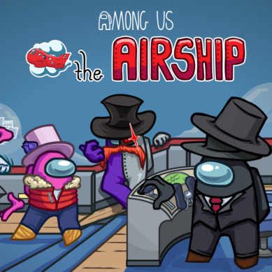 The Airship, el mapa más grande de Among Us, llegará el 31 de marzo