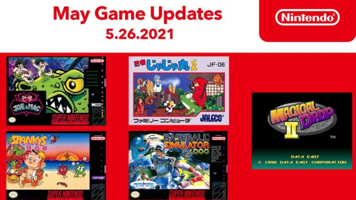 Nintendo Switch Online anuncia 5 nuevos juegos de SNES y NES con una perla: Joe & Mac