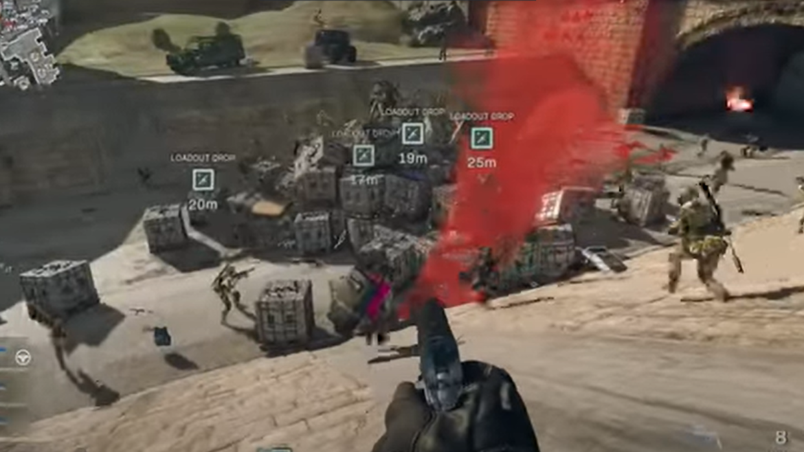 Inédito: lanzan 100 cajas de suministros al mismo tiempo en Call of Duty: Warzone