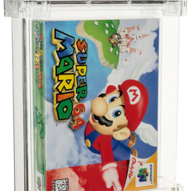 Venden una copia de Super Mario 64 en más de 1,5 millones de dólares