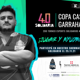 STONE Movistar Esports se suma a la Copa Casa Garrahan