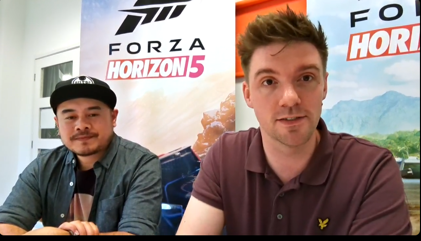 Mike Brown y Don Arceta, creadores de Forza Horizon 5: “No es solo un videojuego de autos”