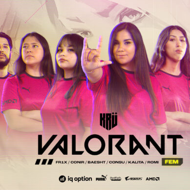 KRÜ Esports presentó al equipo femenino de Valorant