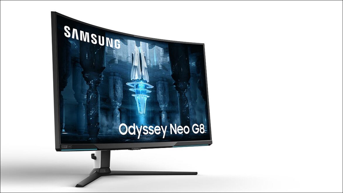 CES 2022: Samsung amplió su línea de monitores gamer con Odyssey Neo G8