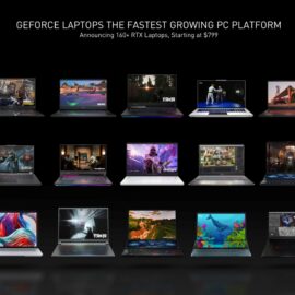 NVIDIA lanzó laptops de la serie GeForce RTX 30 con descuentos