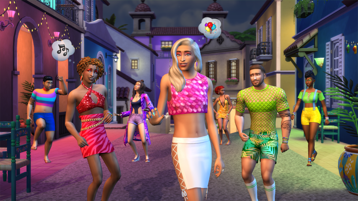 Lanzan el Kit Colores de Carnaval, la nueva actualización de Sims 4