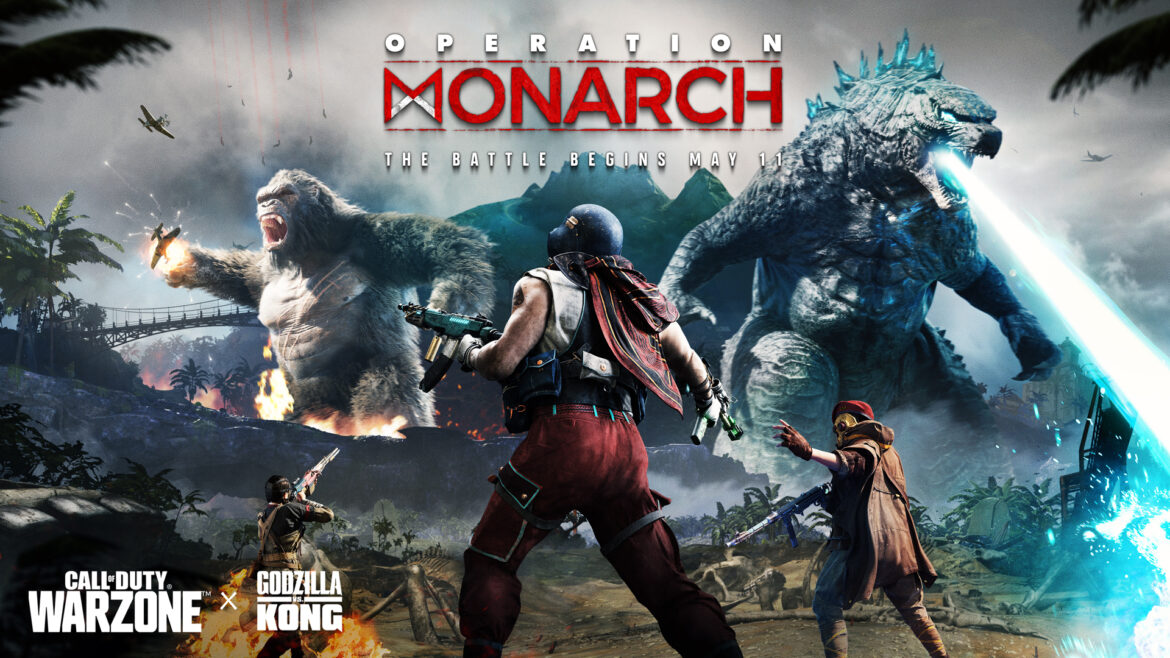 Vanguard y Warzone, Temporada 3: Godzilla y King Kong protagonizan el evento Monarch