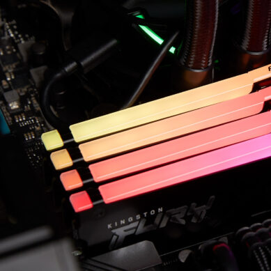 Kingston anunció su primera memoria DDR 5 FURY Beast con RGB
