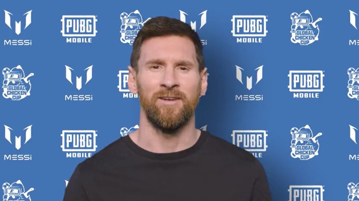 Lionel Messi hizo su presentación como embajador de PUBG Mobile