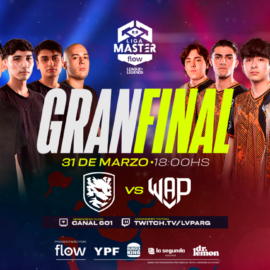 Macro Pampas y WAP Esports: la gran final de la Liga Master Flow Apertura 2023