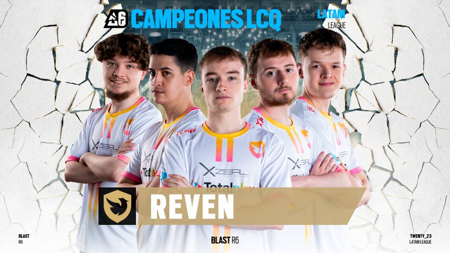 LCQ Blast R6 Latam: Reven Esports se coronó campeón, pero con polémica