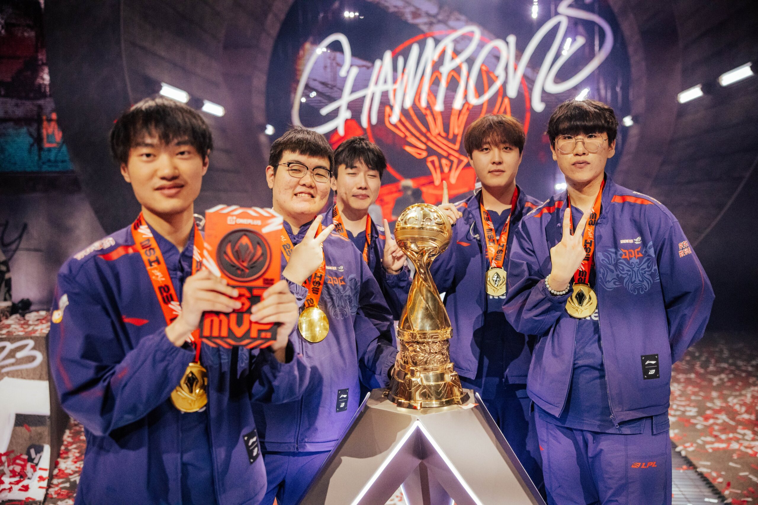 MSI 2023 JDG Intel Esports Club le dio a China otro campeonato de LoL