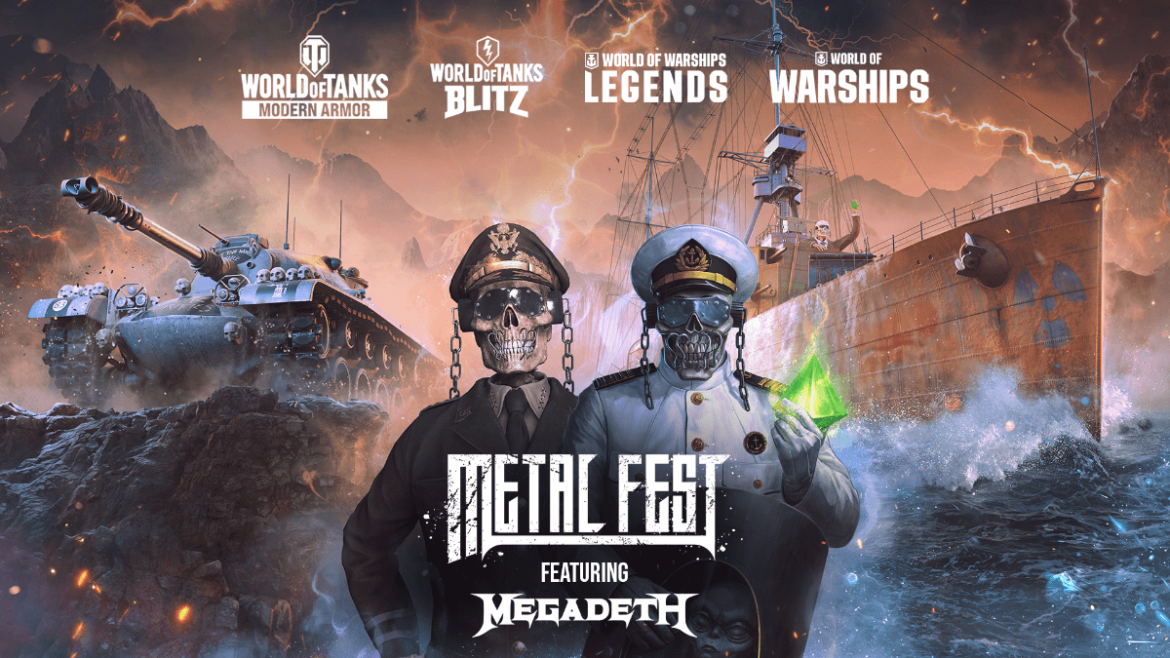 Megadeth hace su bebut en la saga World of Warships y World of Tanks