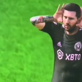 EA Sports FC 24: así luce Lionel Messi con un festejo muy especial