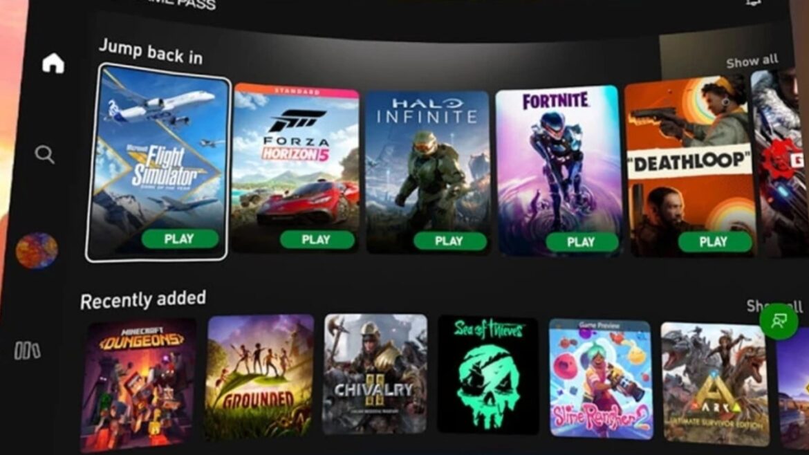 Xbox Cloud Gaming debutará en el casco de realidad virtual de Meta